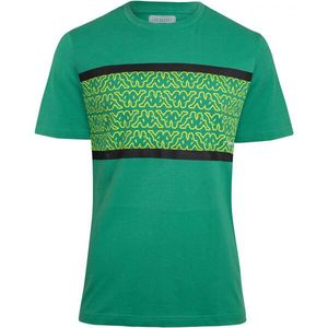 Kappa LOGO CARTOR Pánské triko, zelená, velikost obraz
