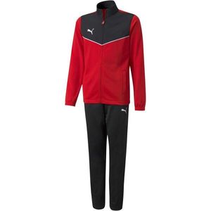 Puma INDIVIDUALRISE TRACKSUIT Juniorská tepláková souprava, červená, velikost obraz