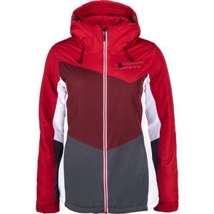 ALPINE PRO LUDIA Dámská lyžařská bunda, červená, velikost obraz