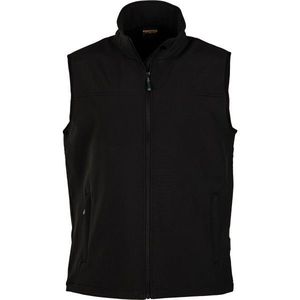 Hi-Tec LUMAN SOFTSHELL VEST Pánská softshellová vesta, černá, velikost obraz