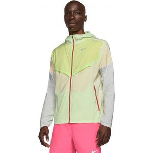 Nike WINDRUNNER Pánská běžecká bunda, světle zelená, veľkosť L obraz