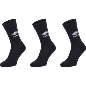 Umbro SPORTS SOCKS 3 PACK Ponožky, černá, velikost obraz