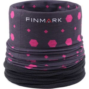 Finmark FSW-129 Dětský multifunkční šátek, černá, velikost obraz