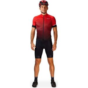 Briko CLASSIC STAIN Pánský cyklistický dres, červená, velikost M obraz