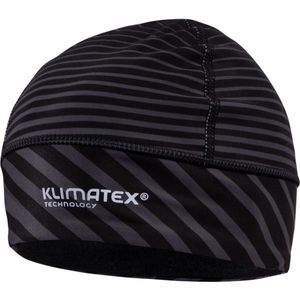 Klimatex MACHAR Zimní běžecká čepice, černá, velikost S/M obraz