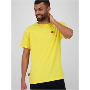 Žluté pánské tričko Alife and Kickin obraz