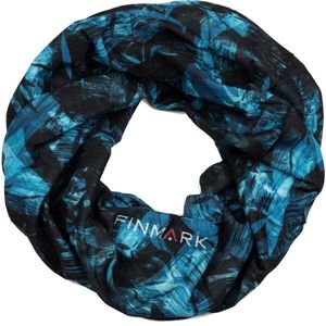 Finmark FS-215 Multifunkční šátek, modrá, velikost obraz
