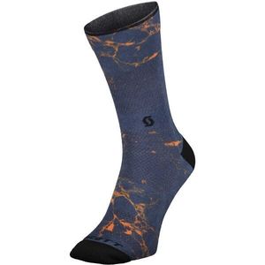 Scott TRAIL VERTIC CREW Cyklistické ponožky, tmavě modrá, velikost obraz