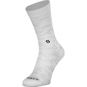 Scott TRAIL CAMO CREW Ponožky, bílá, velikost obraz