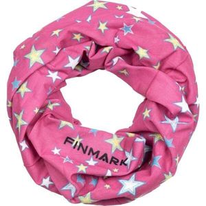 Finmark FS-233 Dětský multifunkční šátek, růžová, velikost obraz