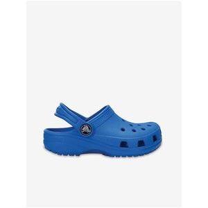 Modré dětské pantofle Crocs obraz