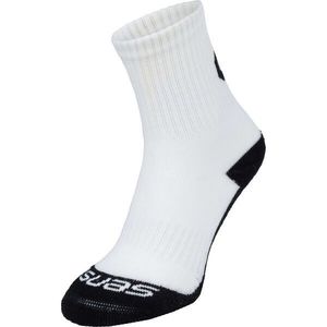 Sensor RACE MERINO BLK Ponožky, bílá, velikost 9-11 obraz