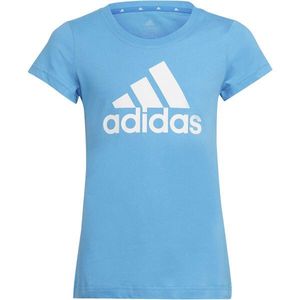adidas BIG LOGO TEE Dívčí tričko, světle modrá, velikost obraz