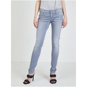 Světle šedé dámské skinny fit džíny Pepe Jeans obraz