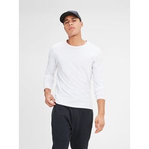 Bílé pánské basic tričko Jack & Jones Basic obraz