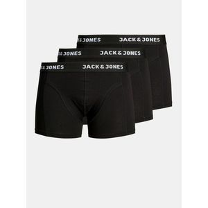 Sada tří černých boxerek Jack & Jones Anthony obraz