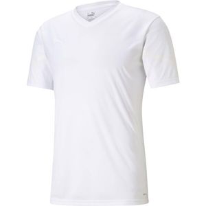 Puma TEAMFLASH JERSEY TEE Pánské sportovní triko, bílá, velikost obraz