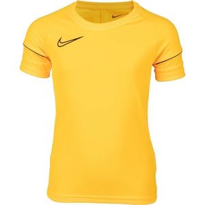 Nike DRI-FIT ACADEMY Dětské fotbalové tričko, žlutá, velikost obraz