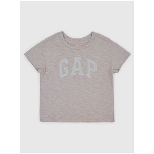 Béžové holčičí tričko logo GAP obraz