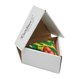 Rainbow Socks Pizza Socks Box Slice Italiana obraz