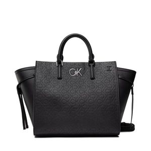 Calvin Klein Re-Lock Drawstring Tote Bag Perf K60K609126 obraz