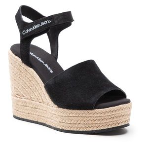 Calvin Klein Wedge Sandal Ankle Clip Su YW0YW00571 obraz