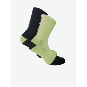 Sada dvou párů běžeckých ponožek ve světle zelené a černé barvě FILA obraz