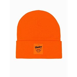 Oranžová stylová pánská čepice H103 obraz