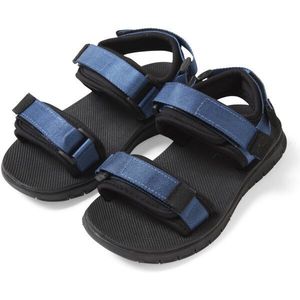 Skvělé modré dětské letní sandály na suchý zip obraz