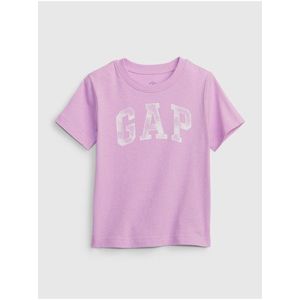 Růžové klučičí tričko s logem GAP obraz