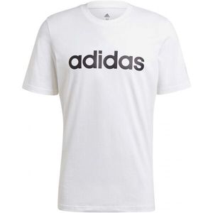 adidas LINEAR TEE Pánské tričko, bílá, velikost obraz