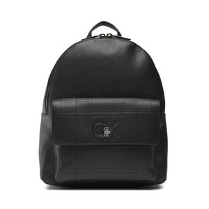 Calvin Klein Re-Lock Backpack With Flap Quilt K60K609626 obraz