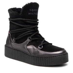TOMMY HILFIGER Th Warm Lined Up Boot FW0FW06053 obraz