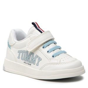 TOMMY HILFIGER Low Cut Lace-Up Velcro Sneaker T1A4-32140-1384 S obraz