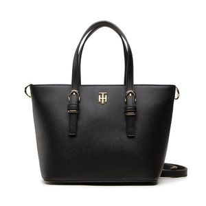 TOMMY HILFIGER Th Timeless Small Tote Blk AW0AW13983 obraz