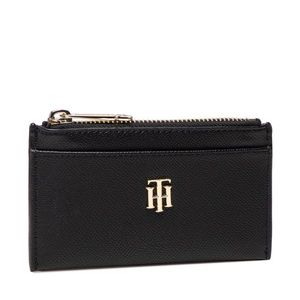 TOMMY HILFIGER Th Timeless Cc Holder Pouch Blk AW0AW13986 obraz