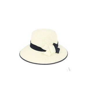 Černo-smetanový klobouk Kawa obraz