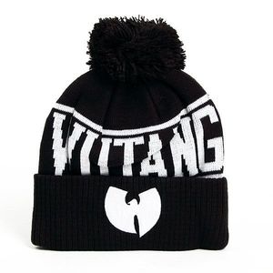 Zimní Kulich Wu-Tang Logo Winter Cap Black obraz
