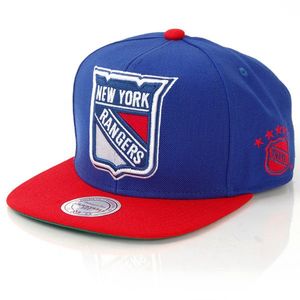 Mitchell & Ness XL Logo New York Rangers 2 Tone Snapback obraz