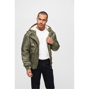 Brandit CWU Jacket hooded olive obraz