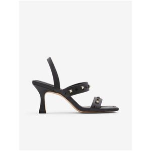 Černé dámské sandály na podpatku ALDO Louella obraz