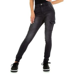Dámské jeansy s vysokým pasem M.SARA obraz