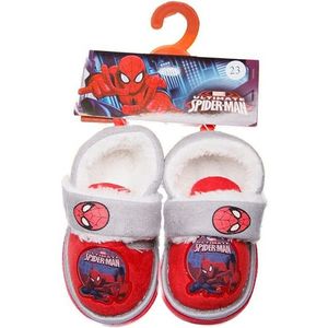 Spiderman červenobílé papuče obraz