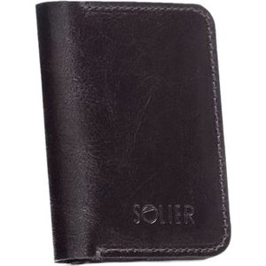 Elegantní pánská peněženka značky solier sw16 dark brown obraz