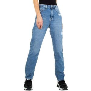 Dámské džíny s vysokým pasem Colorful obraz