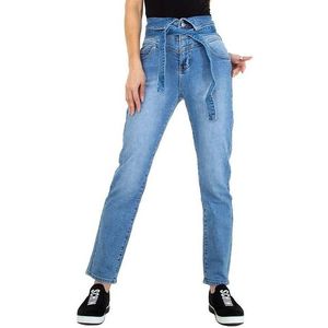 Dámské džíny s vysokým pasem Colorful obraz