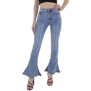 Dámské bootcut jeansové kalhoty obraz