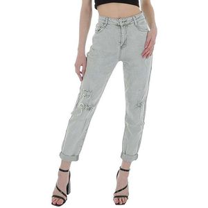 Dámské jeansové kalhoty s vysokým pasem obraz