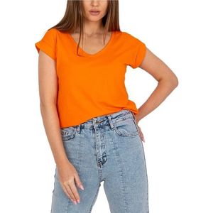 Oranžové basic tričko atlanta s krátkým rukávem obraz