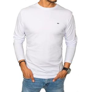 Bílé tričko s dlouhým rukávem obraz